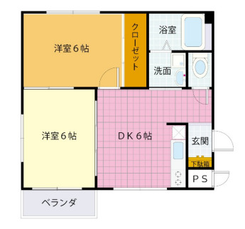 No.3小林マンションの間取り