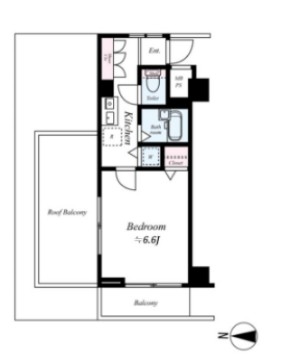 シンシア東高円寺の間取り