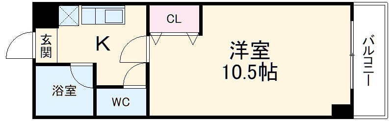 グレース緑地の間取り