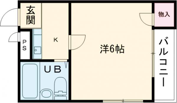 とのき第二ビルの間取り