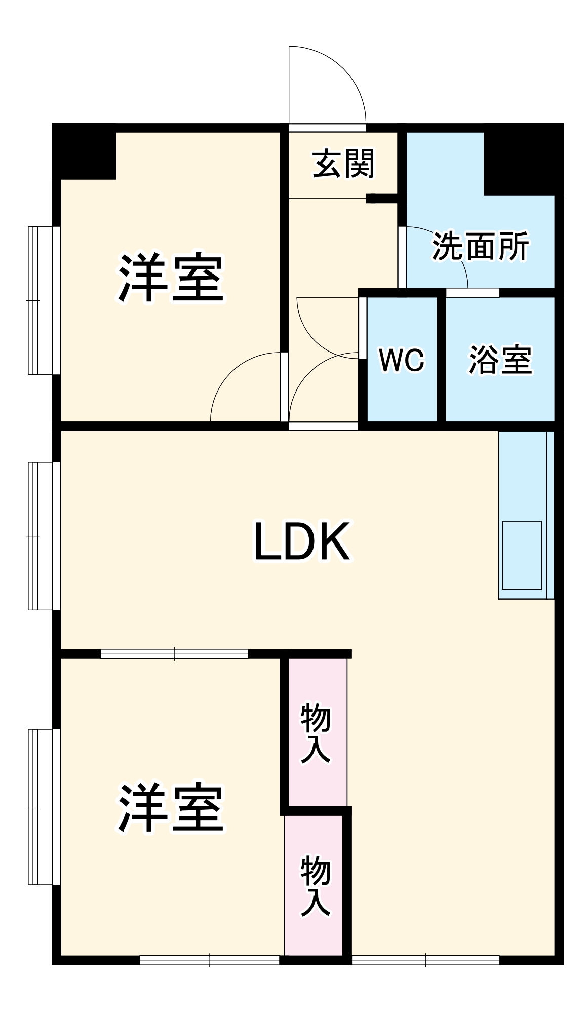 La Terrace星ヶ丘の間取り