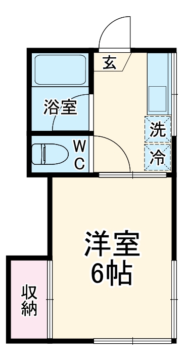 南矢名の完工年月(1980年3月)築の賃貸アパートの間取り