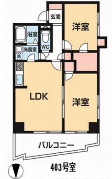 ISM八王子の間取り