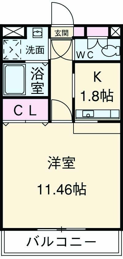 ブランドールヒルズ幕張の間取り