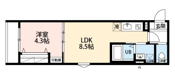 robot home 金町の間取り