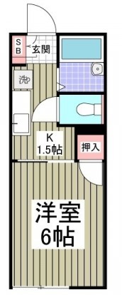 シティハイツ大草の間取り