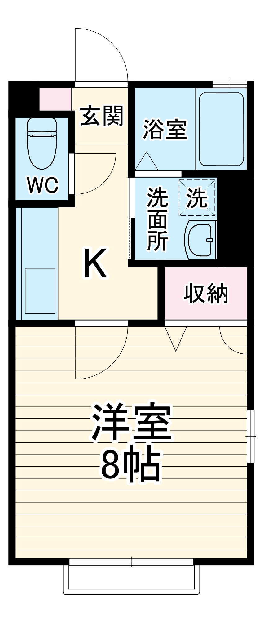 トレランツの間取り