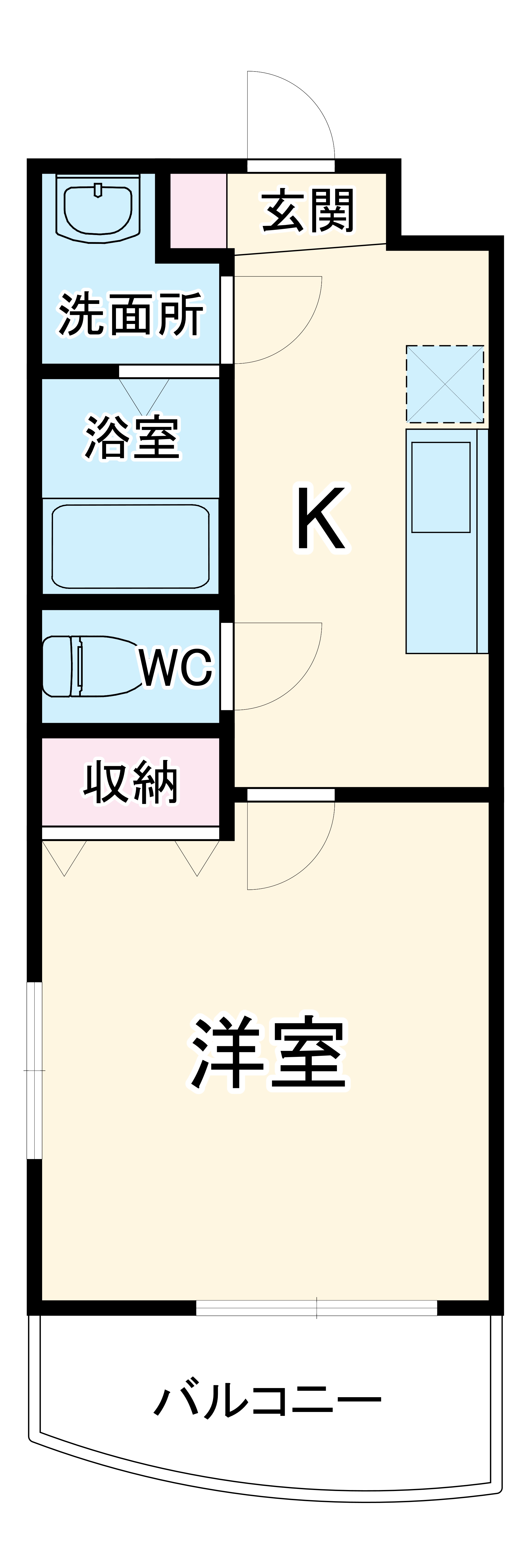 イルヴィラージュの間取り