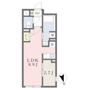 LUORE浅間町の間取り