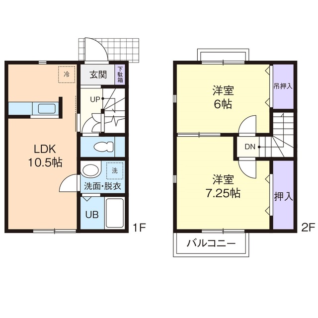 ブルームグラス Ⅱの間取り