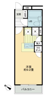ローズガーデン36番館の間取り