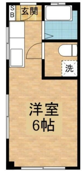 メゾンアミノの間取り