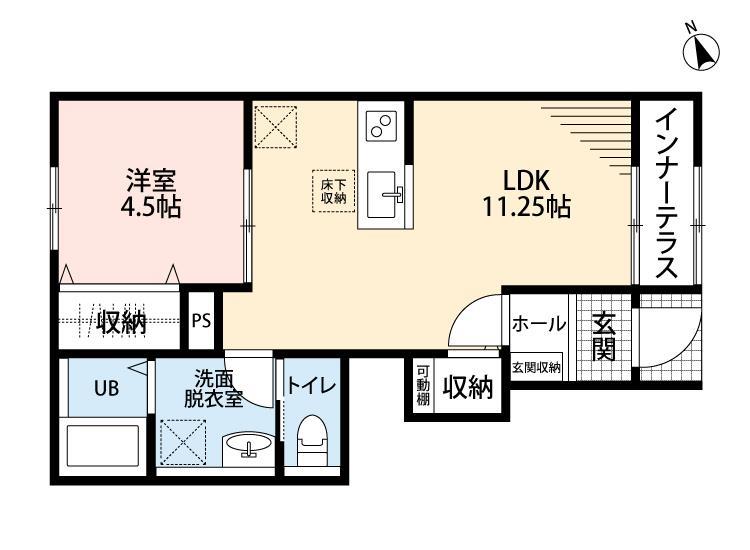 リーブルファイン春日部樋堀の間取り