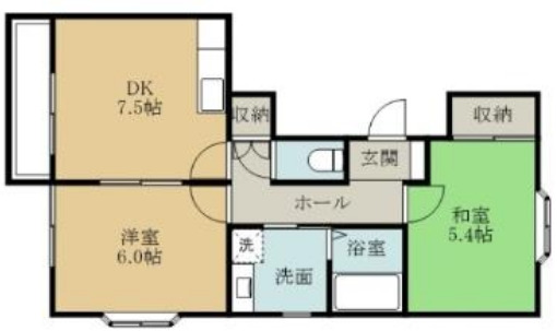グロリアスオモダの間取り