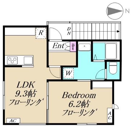 仮)メゾン東長崎の間取り