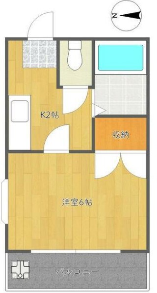 マキコーポの間取り