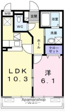 ウイングレジデンスの間取り