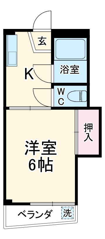 サンテラス南行徳の間取り