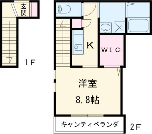 coteau湘南の間取り