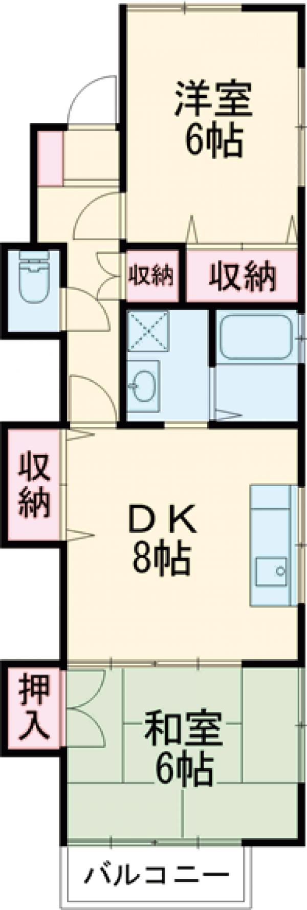 プリムローズの間取り