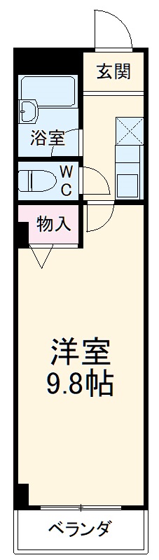 プラザ梅森台の間取り