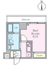 Alivis松戸の間取り