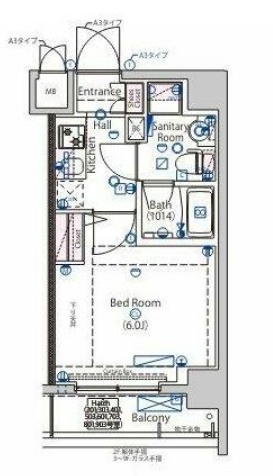 ラヴェニール東神奈川の間取り