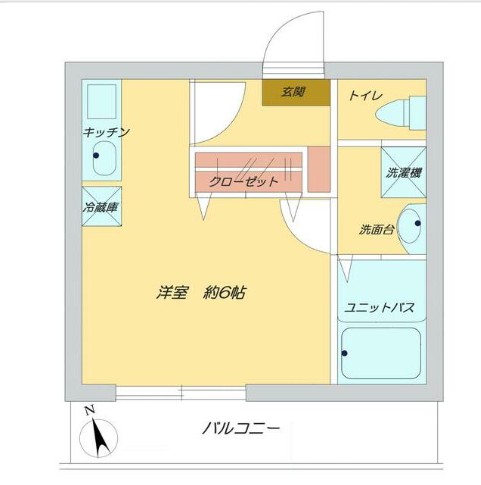 ファミーユⅡの間取り