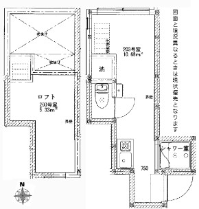 CharlesHouse高田馬場の間取り