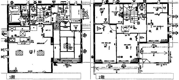匂坂借家の間取り