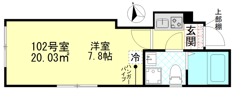 フェリス赤羽の間取り