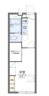 レオパレスアネックスの間取り