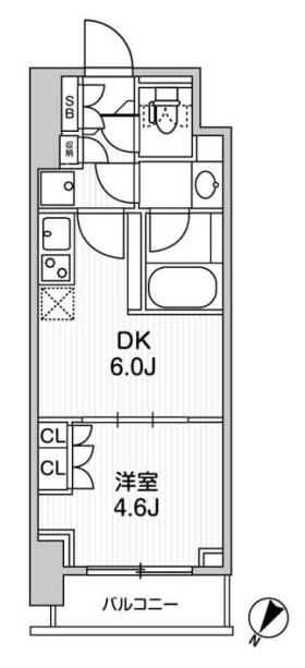 TOPAZ町田の間取り