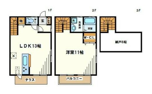 ガーデンハウスSKⅡの間取り