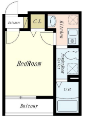 MODESCORTの間取り