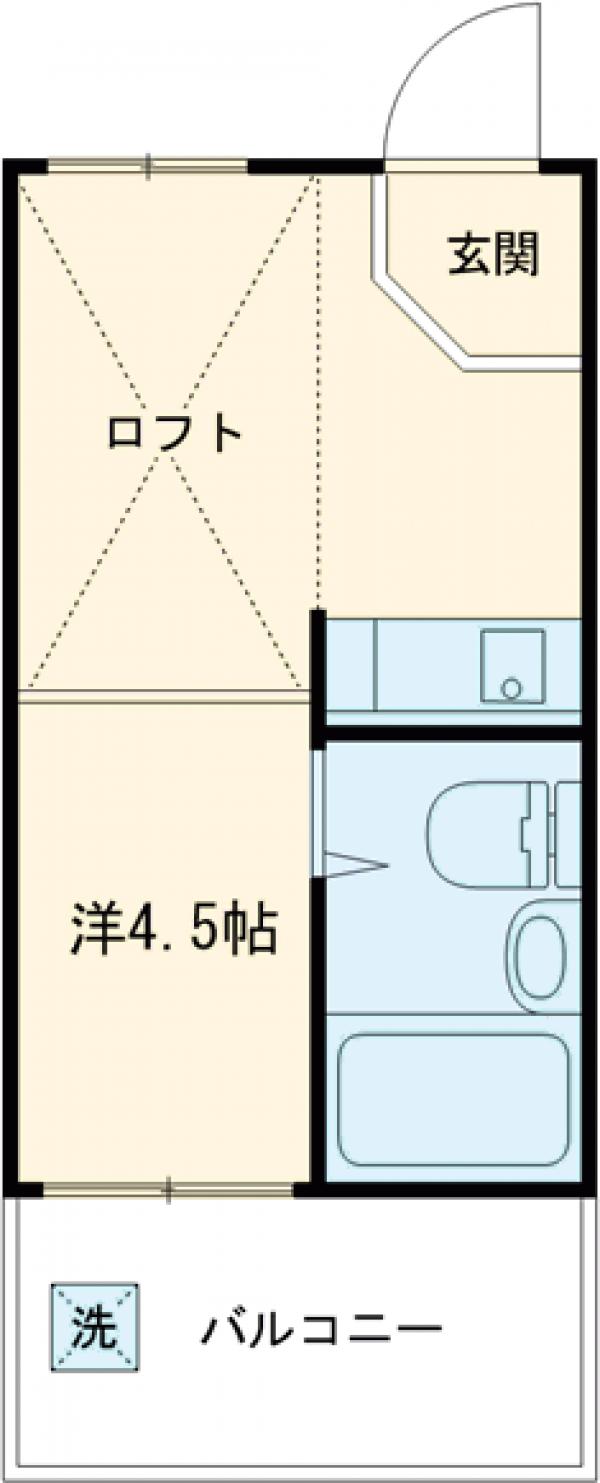 ビレッジ荻窪の間取り
