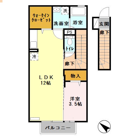 エルダンジュの間取り