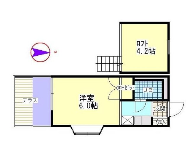 ハイツセブンの間取り