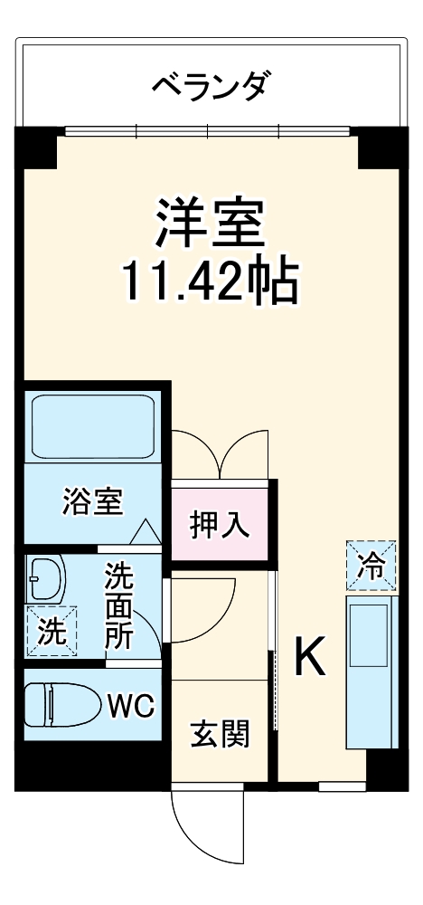 シティアイランドの間取り
