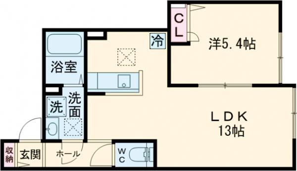 カーム カモミールの間取り