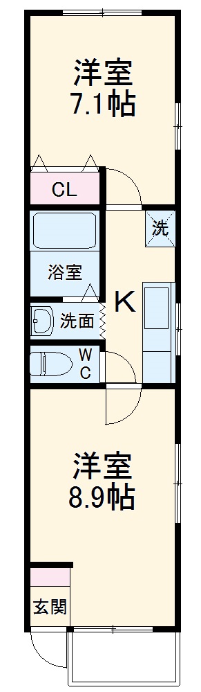 パークウエストの間取り