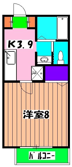 アン ソレイユの間取り