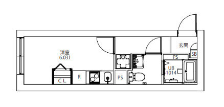 CITY WALK永福町の間取り