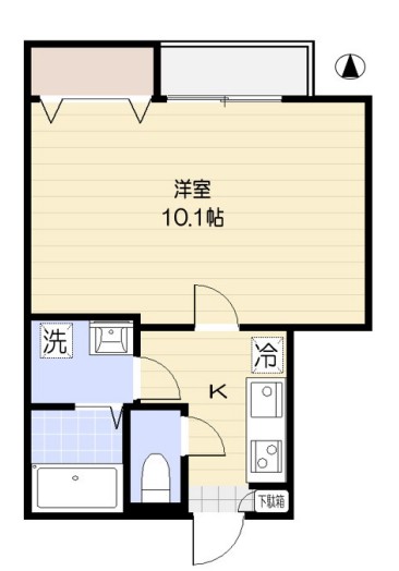 ソレイユ西東京の間取り