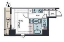 ラグゼナ平和島の間取り