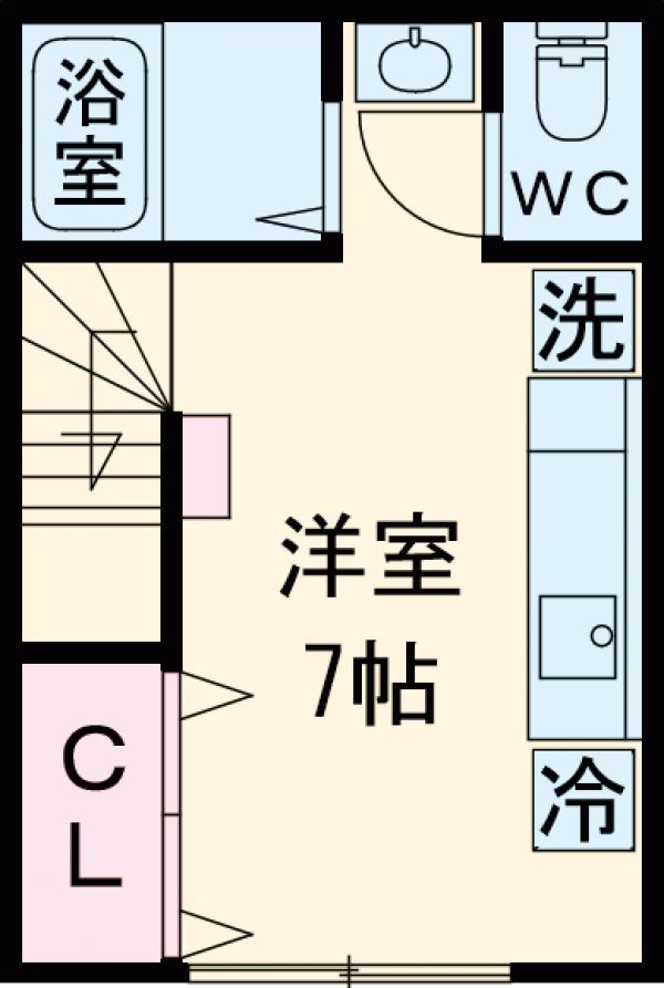 ベルクレール中野の間取り