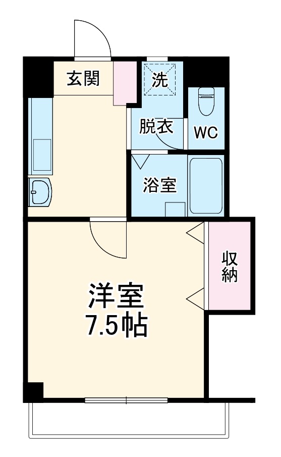 ジュネス内海の間取り