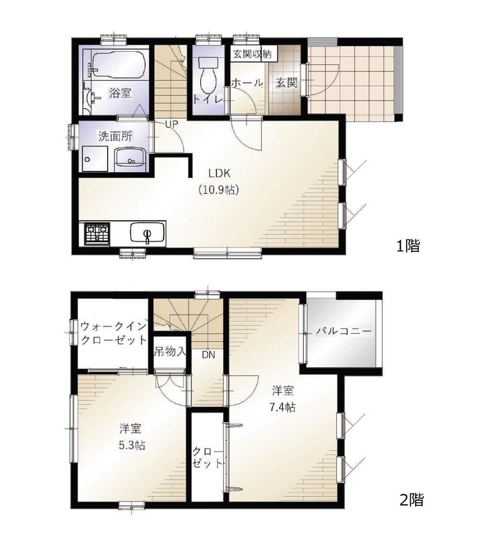 フジパレス戸建賃貸黒鳥町(Ⅰ期) 5の間取り
