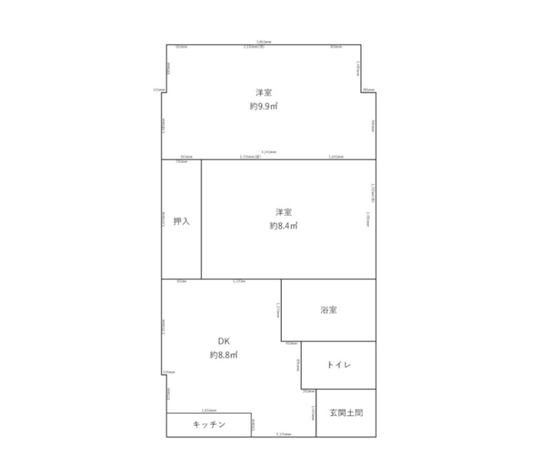 BNスクエア武蔵新城の間取り