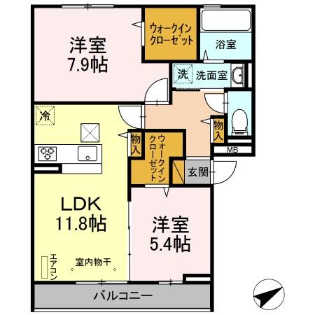パークタウンの間取り